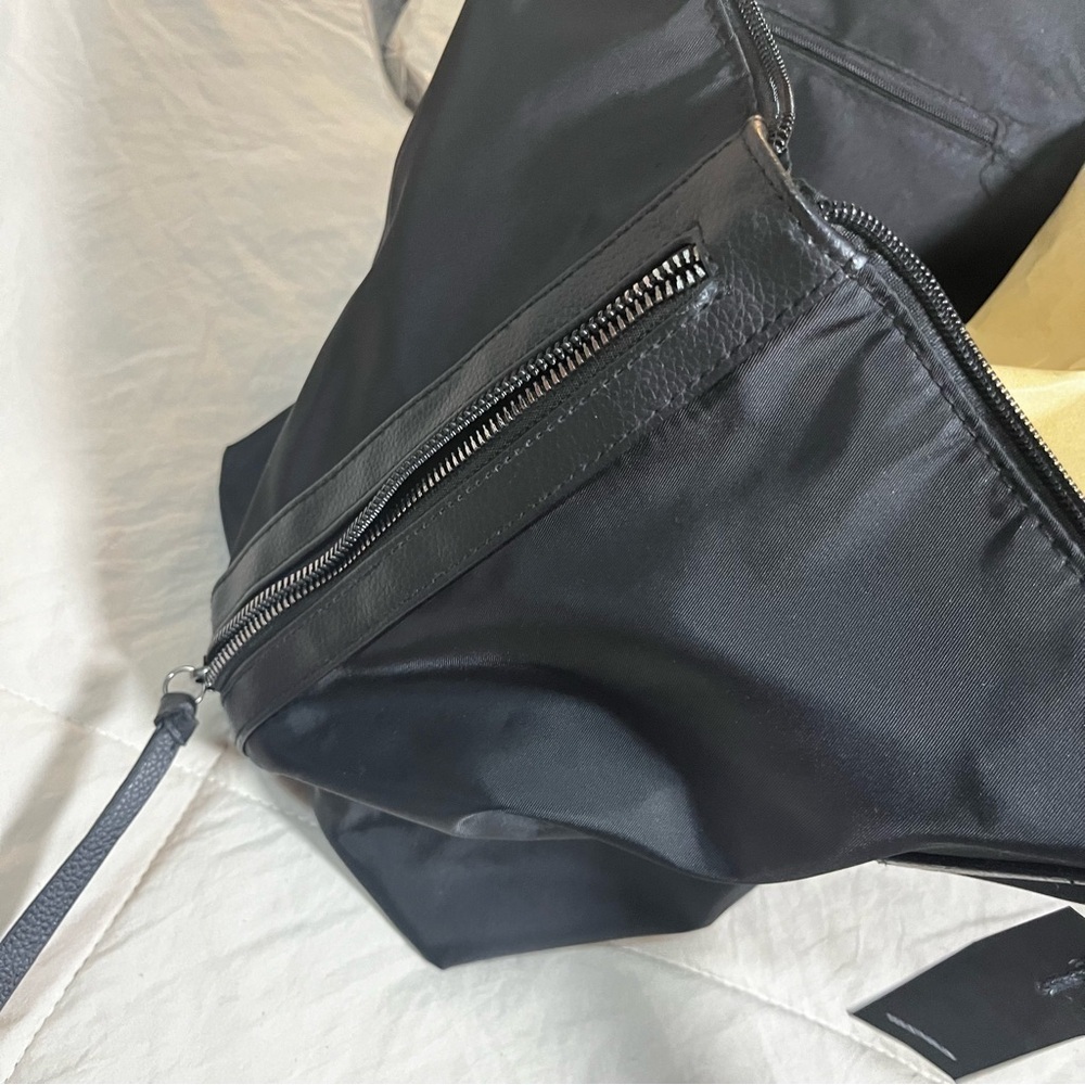 Botkier Bags Large Black Nylon Fabric Tote Shoulder Bag Spacious Women’s Purse - Picture 14 of 15